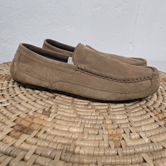 Ugg Alder Tan Suede Slippers